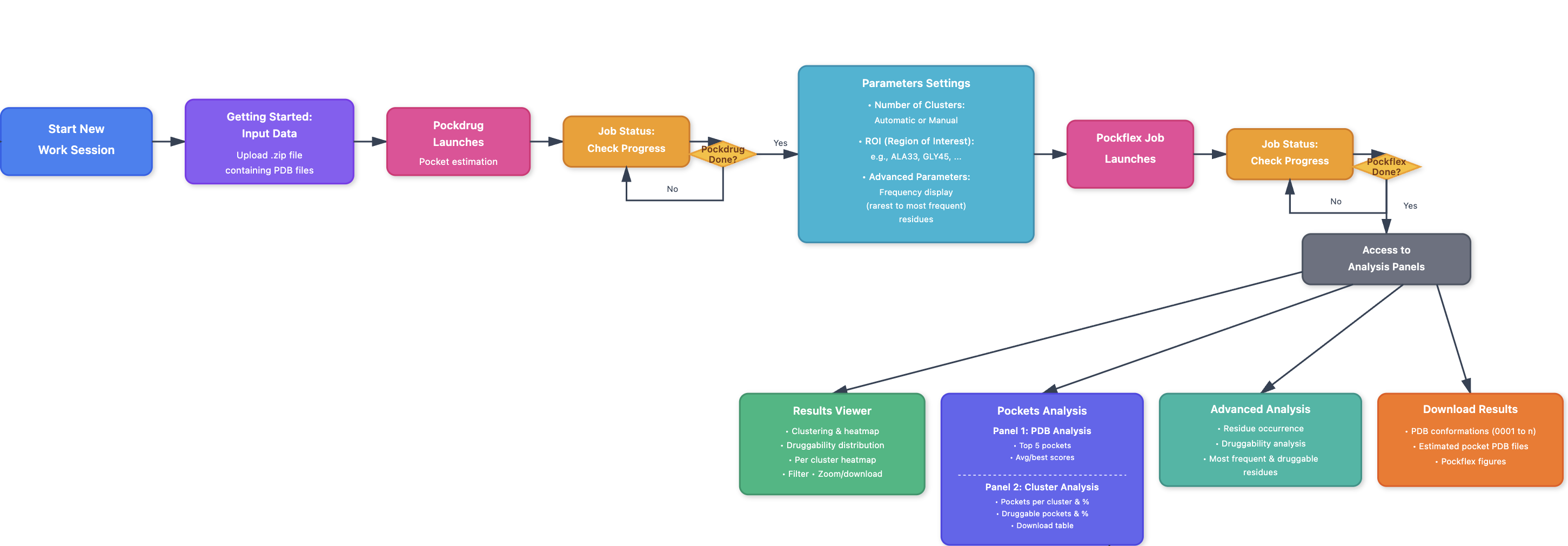 PockFlex pipeline overview